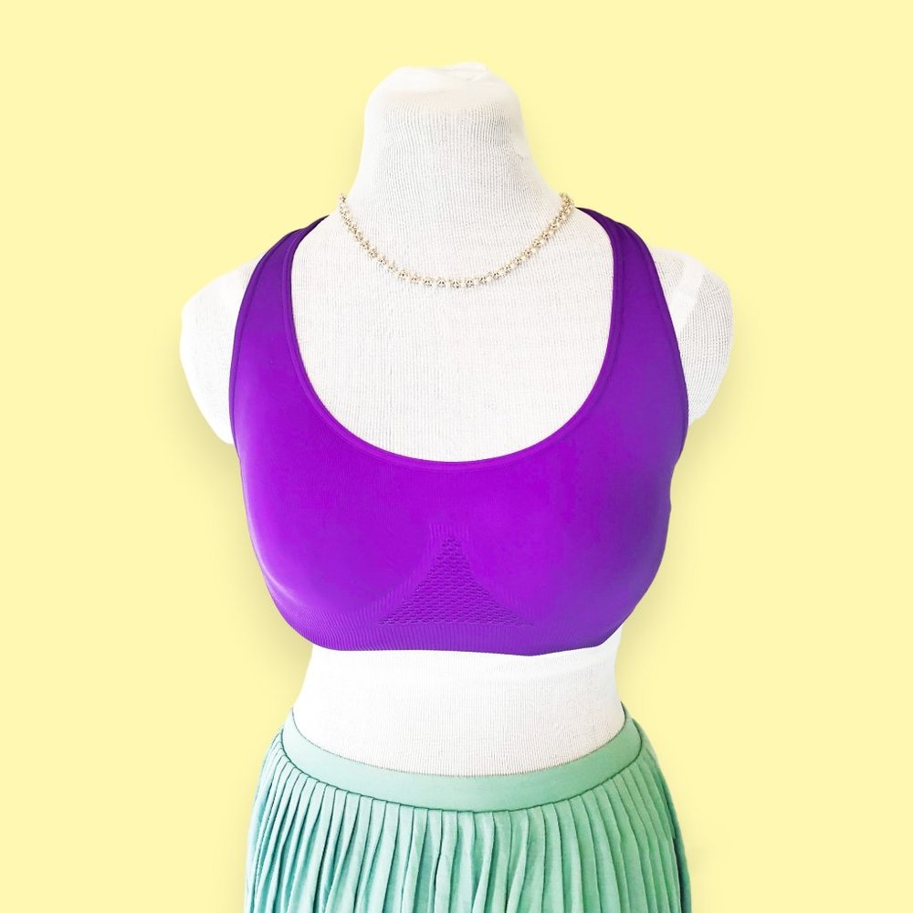 Racerback Sports Bra PINK by Victoria's Secret Magenta XS